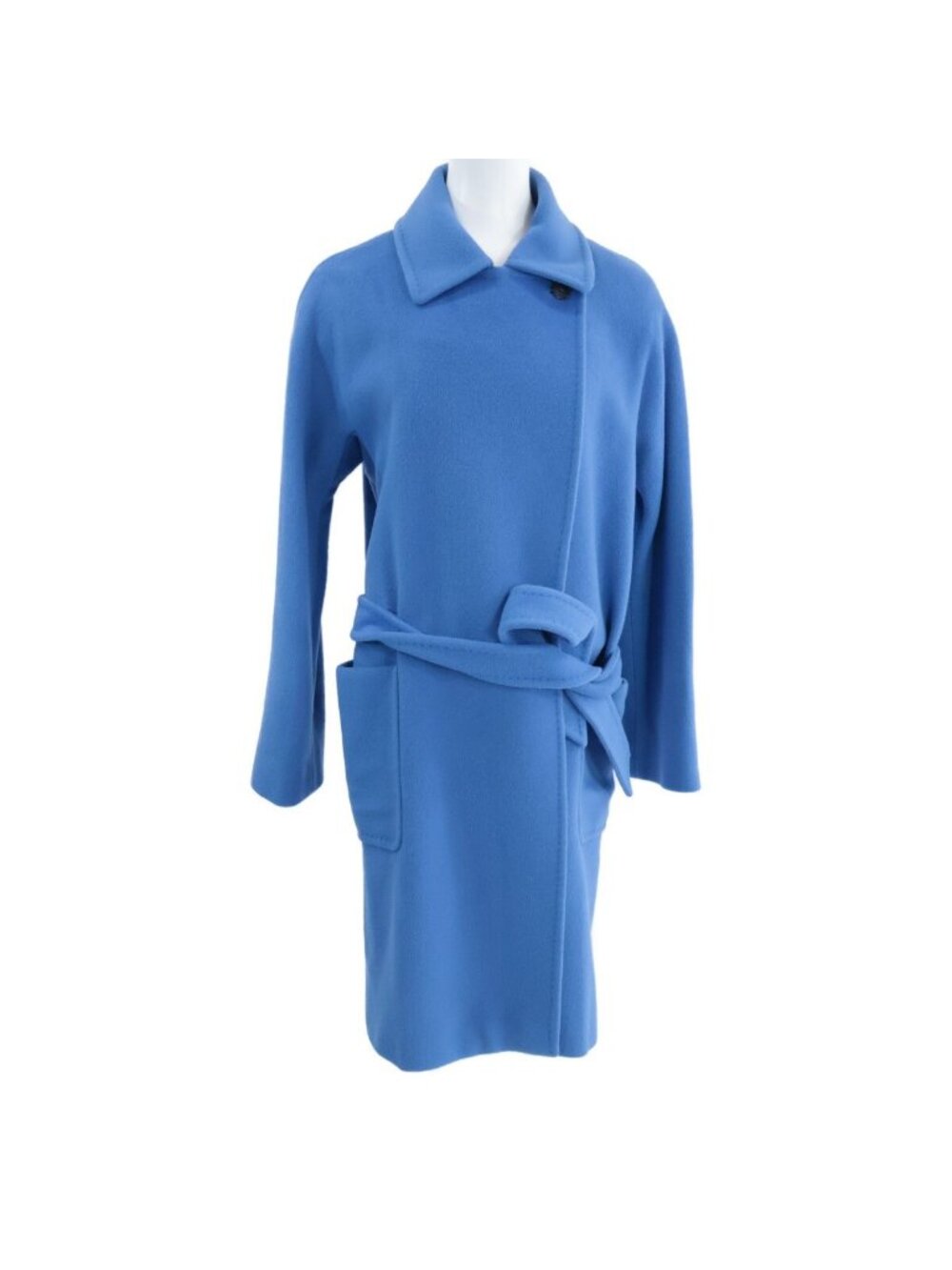 Max Mara Belted Long Coat 42